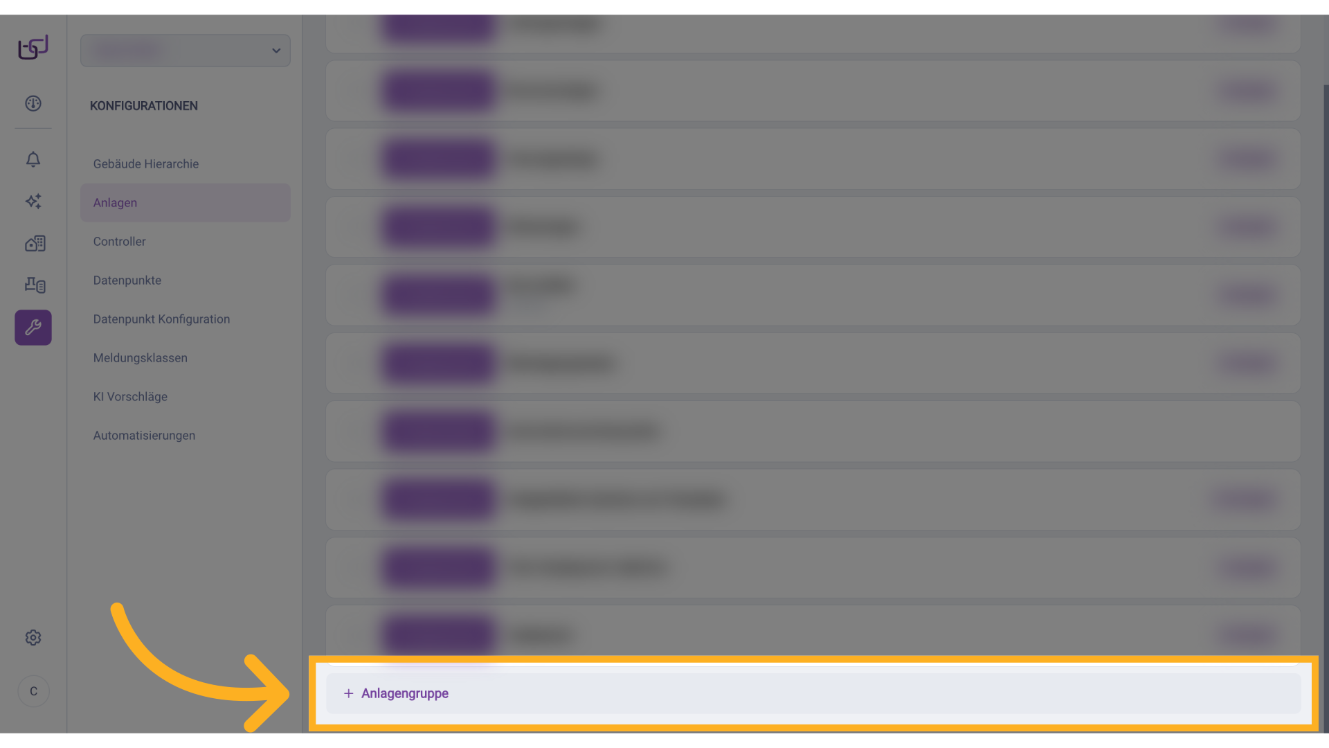 '+ Anlagengruppe'
