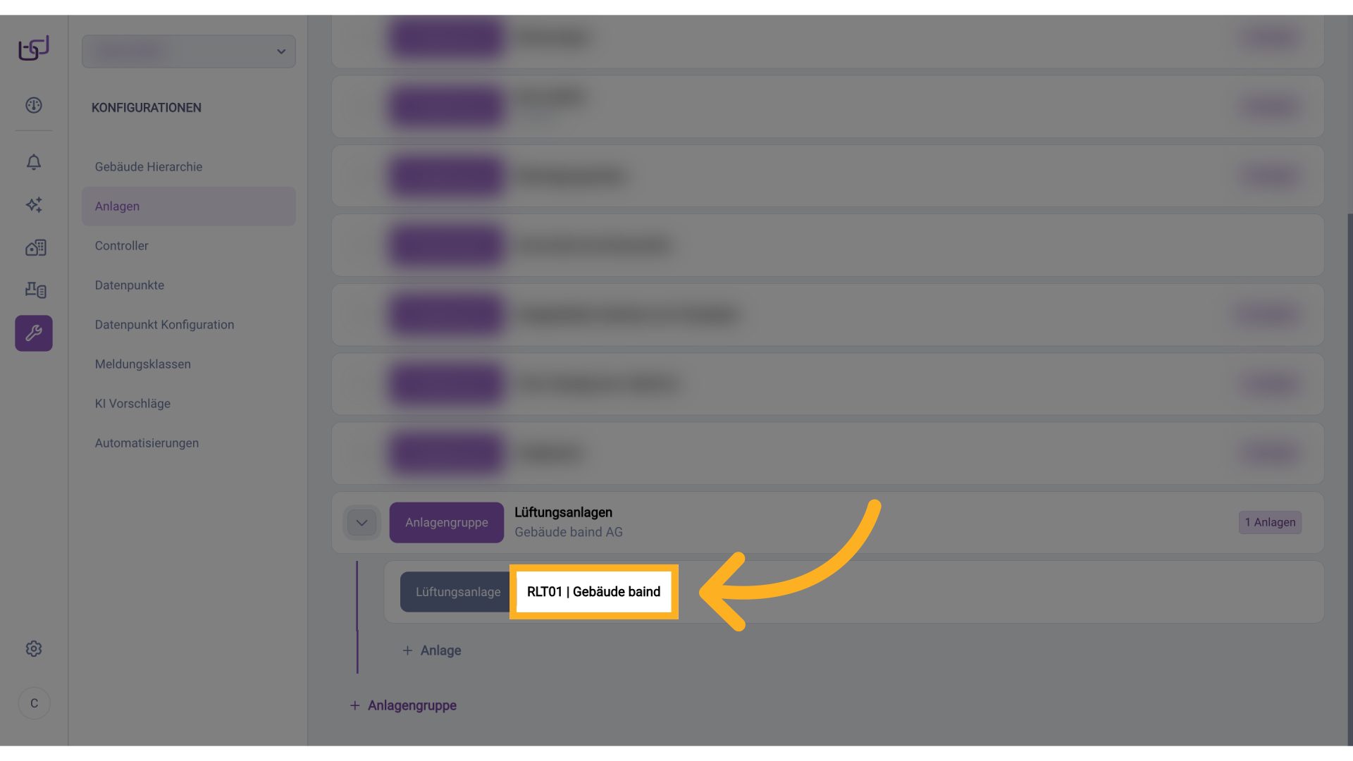 Anlagenschaubild anlegen