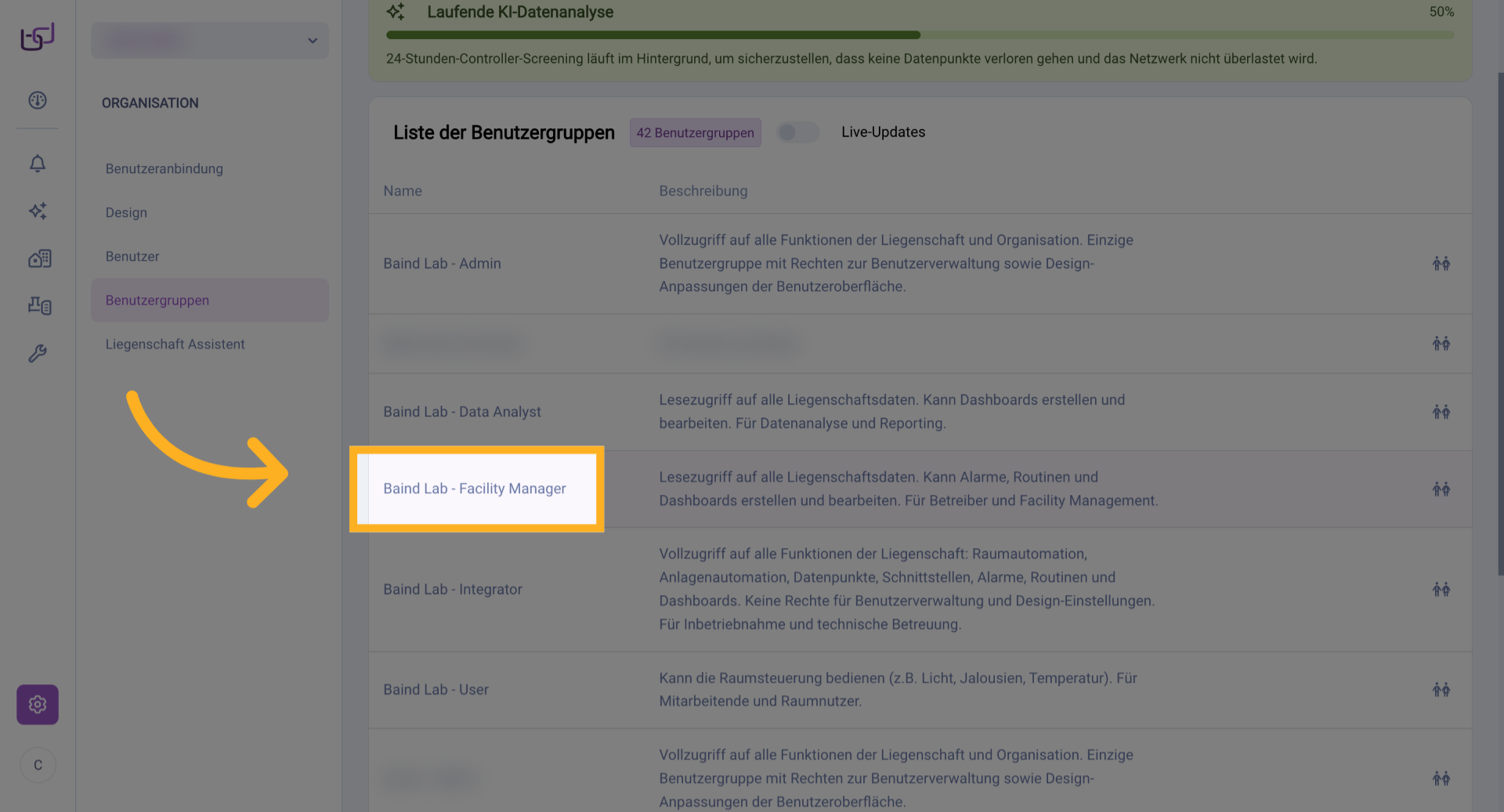 Lesezugriff Berechtigungen Anzeigen