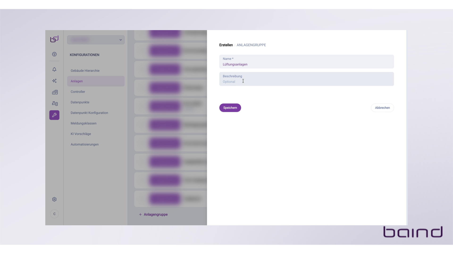 Beschreibung angeben