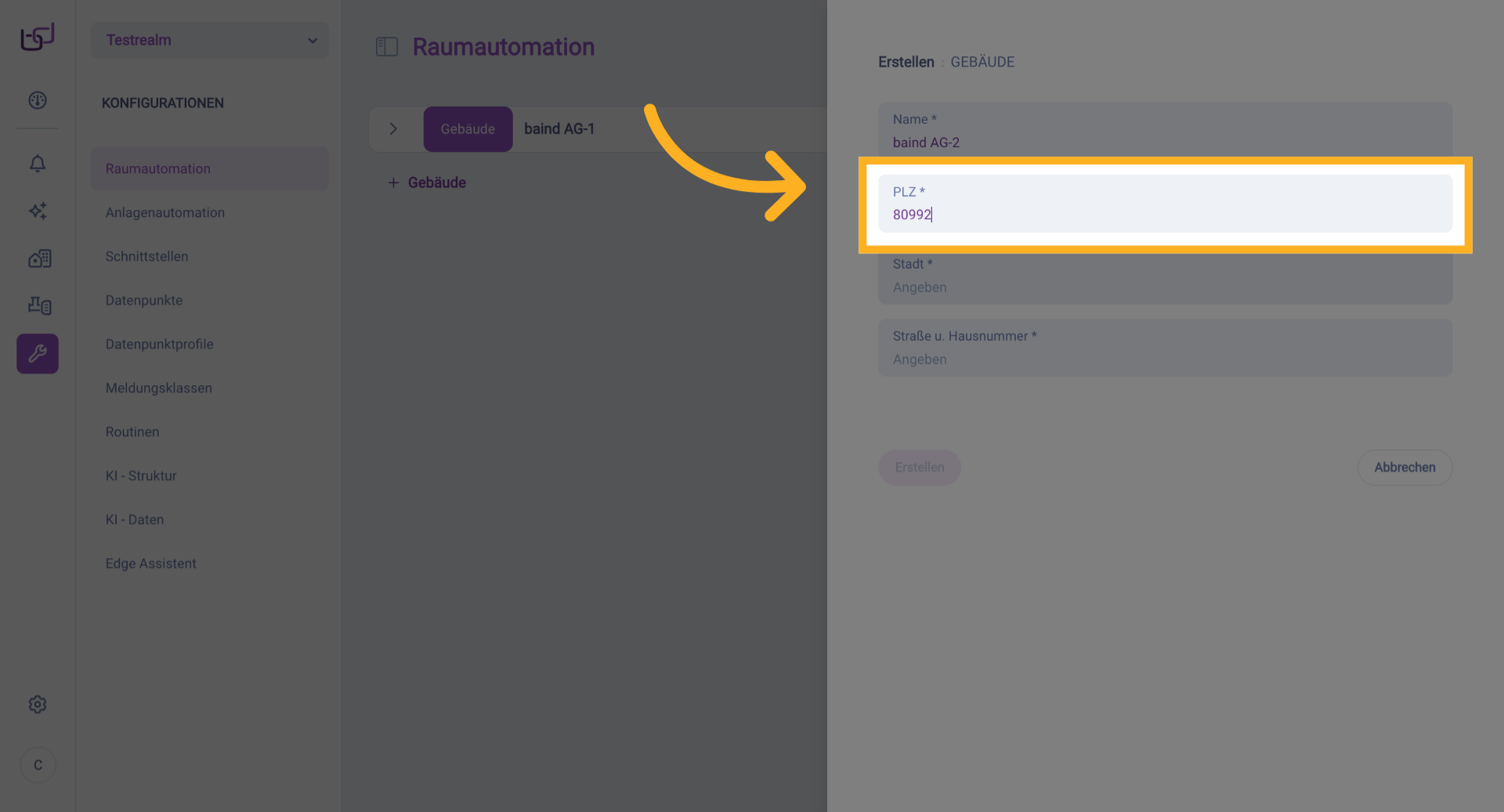 Stadt Feld Auswählen