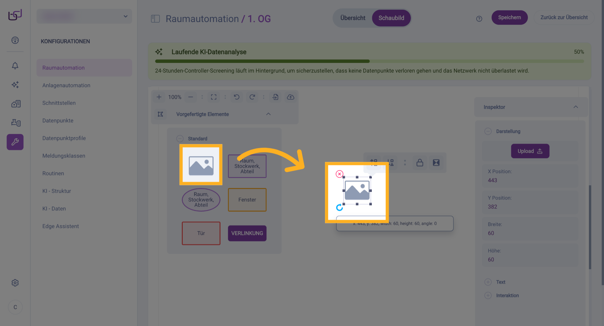 Weitere Elementauswahl