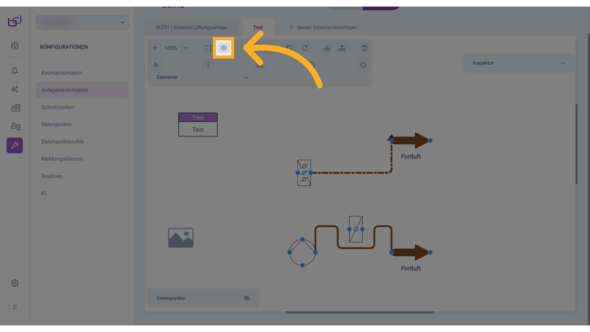 Vorschau Benutzeransicht
