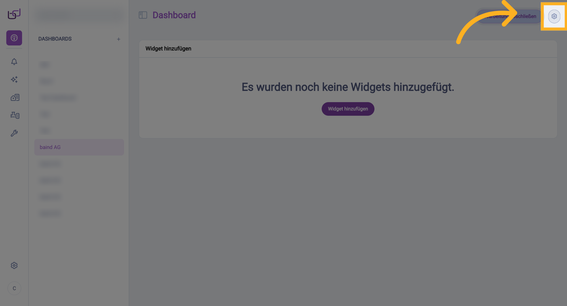 Einstellungen anpassen