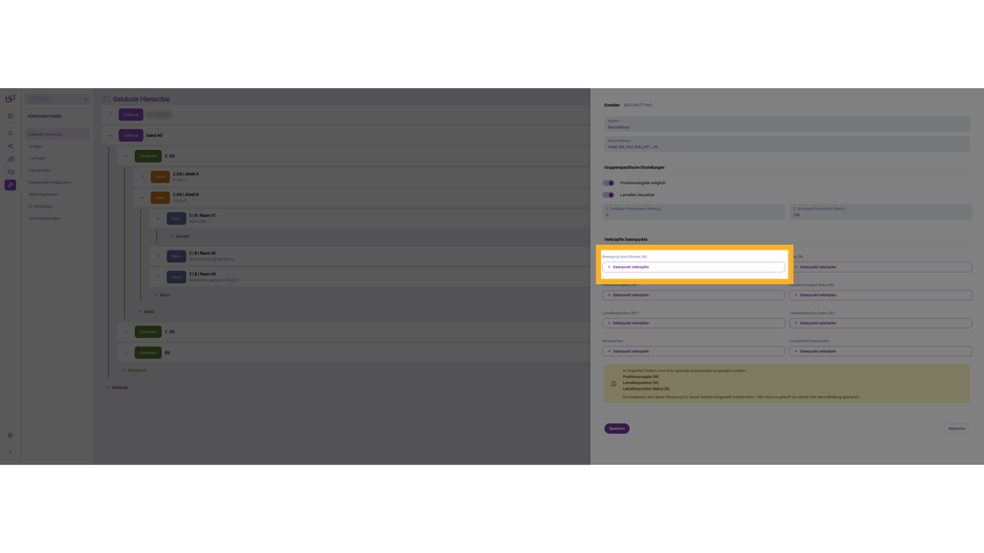 Bewegung Hoch/Runter (W)