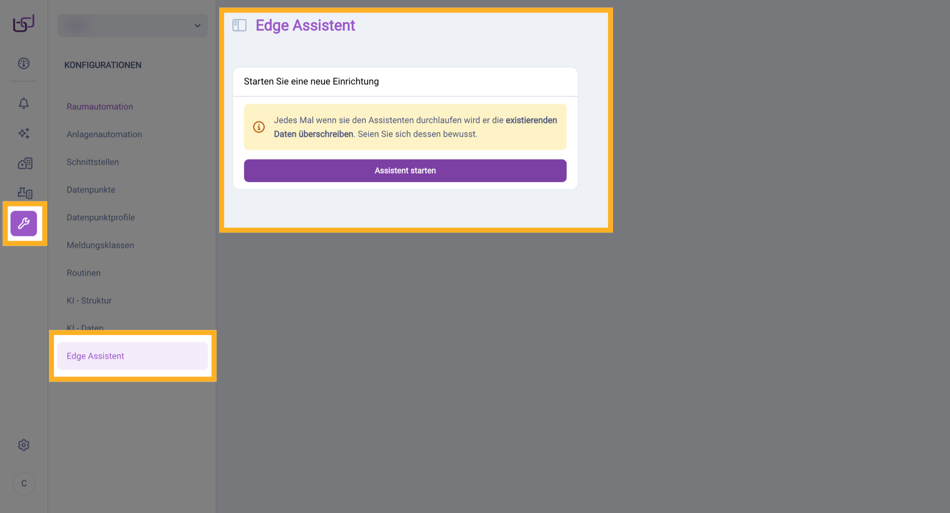 Edge Assistent