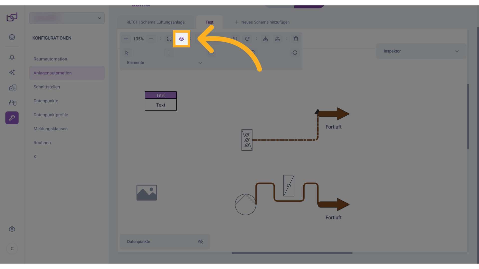 Vorschau Benutzeransicht