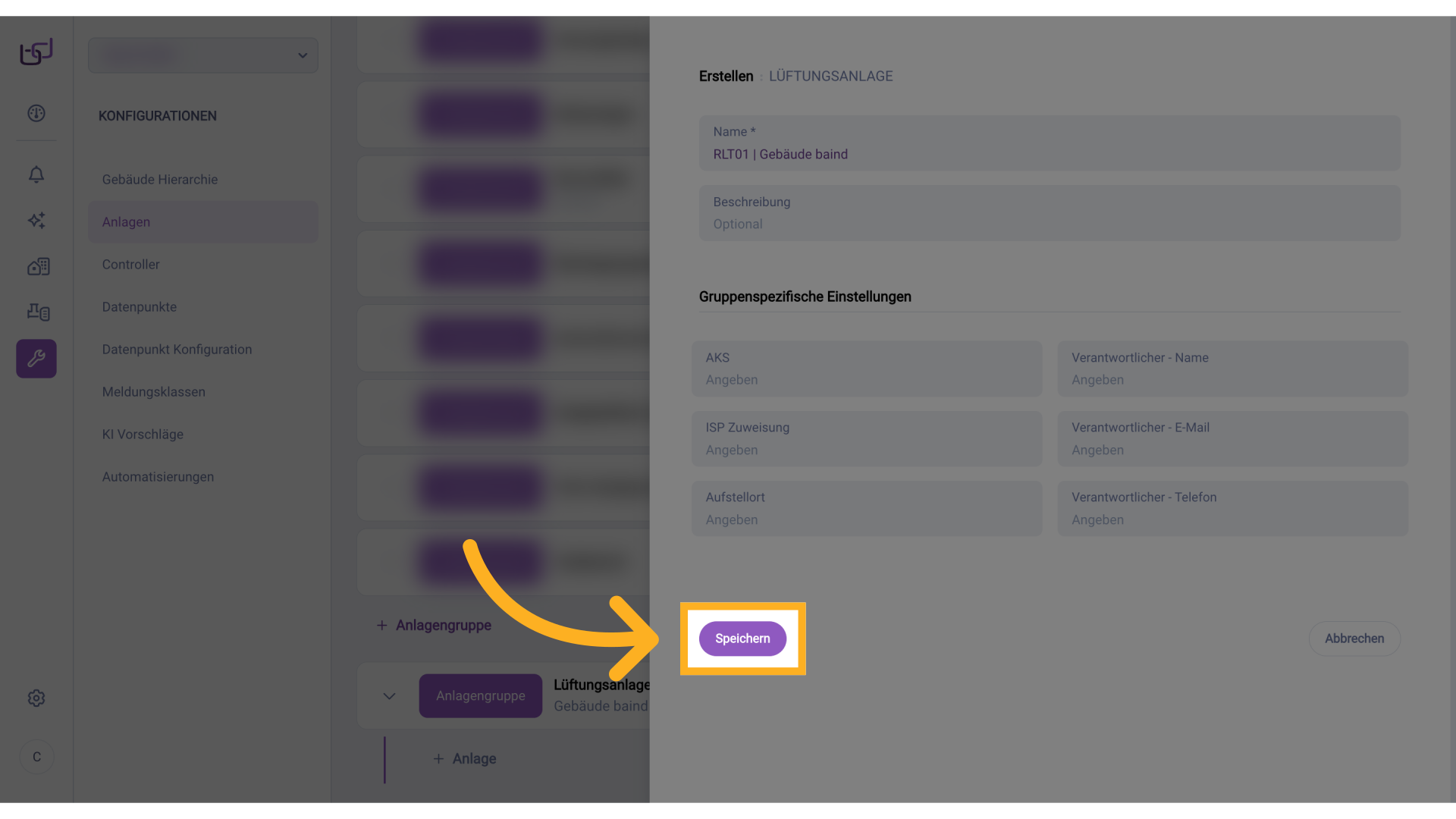 Gruppenspezifische Einstellungen
