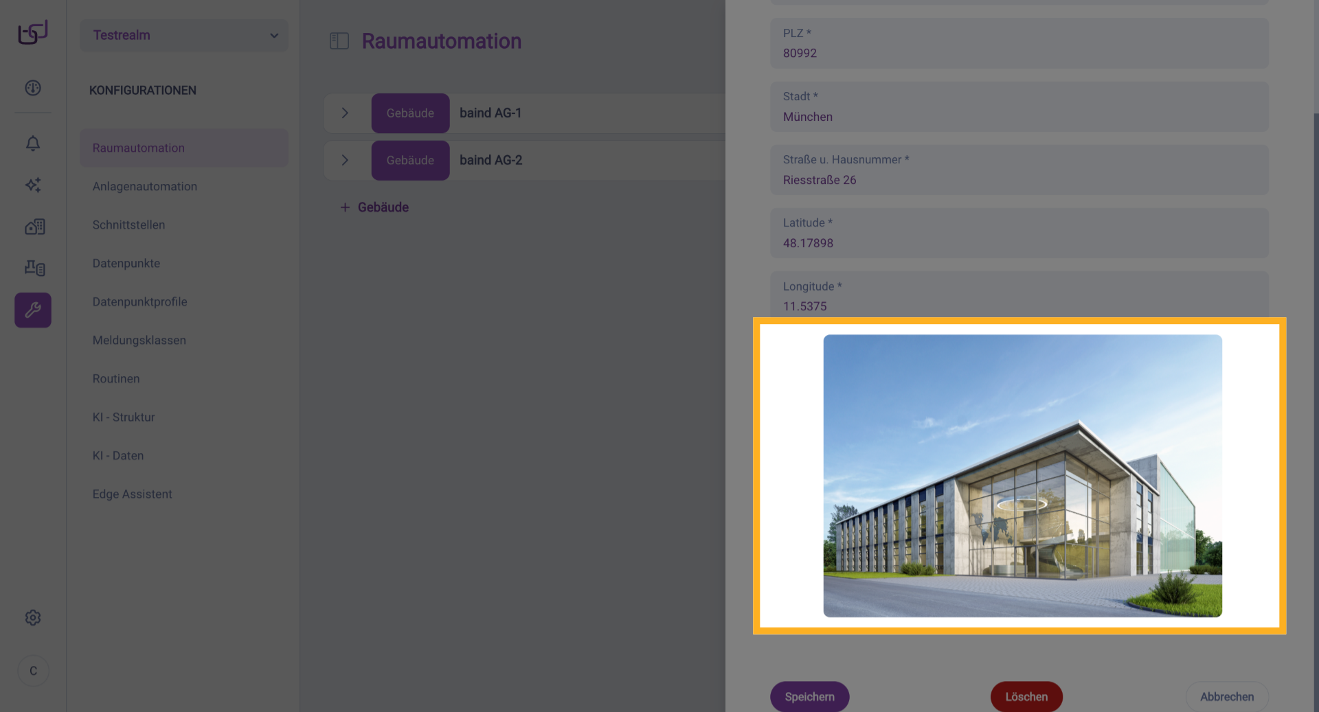 Abschließendes Speichern Abschließen