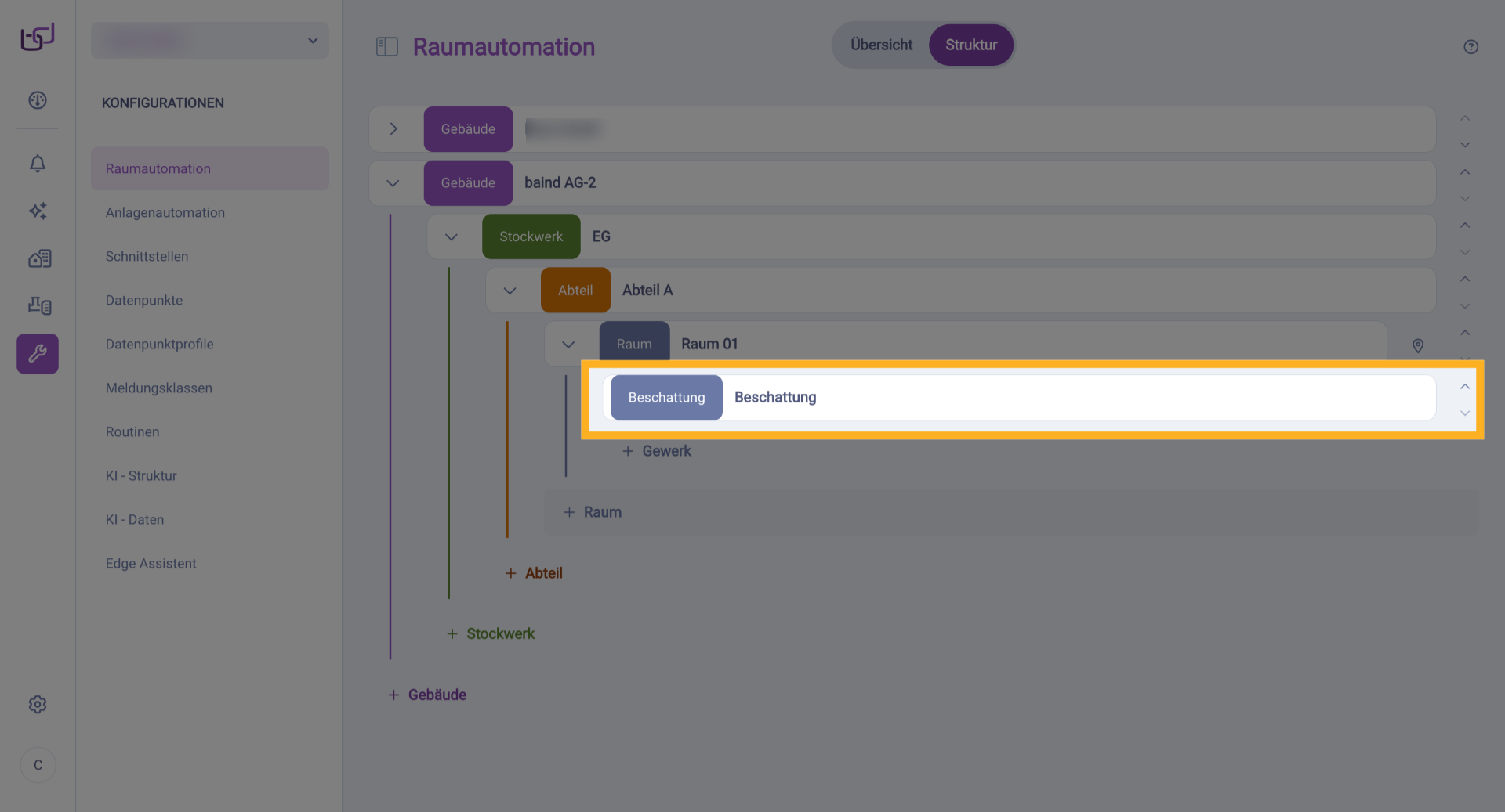 Beschattung Gewerk Auswählen