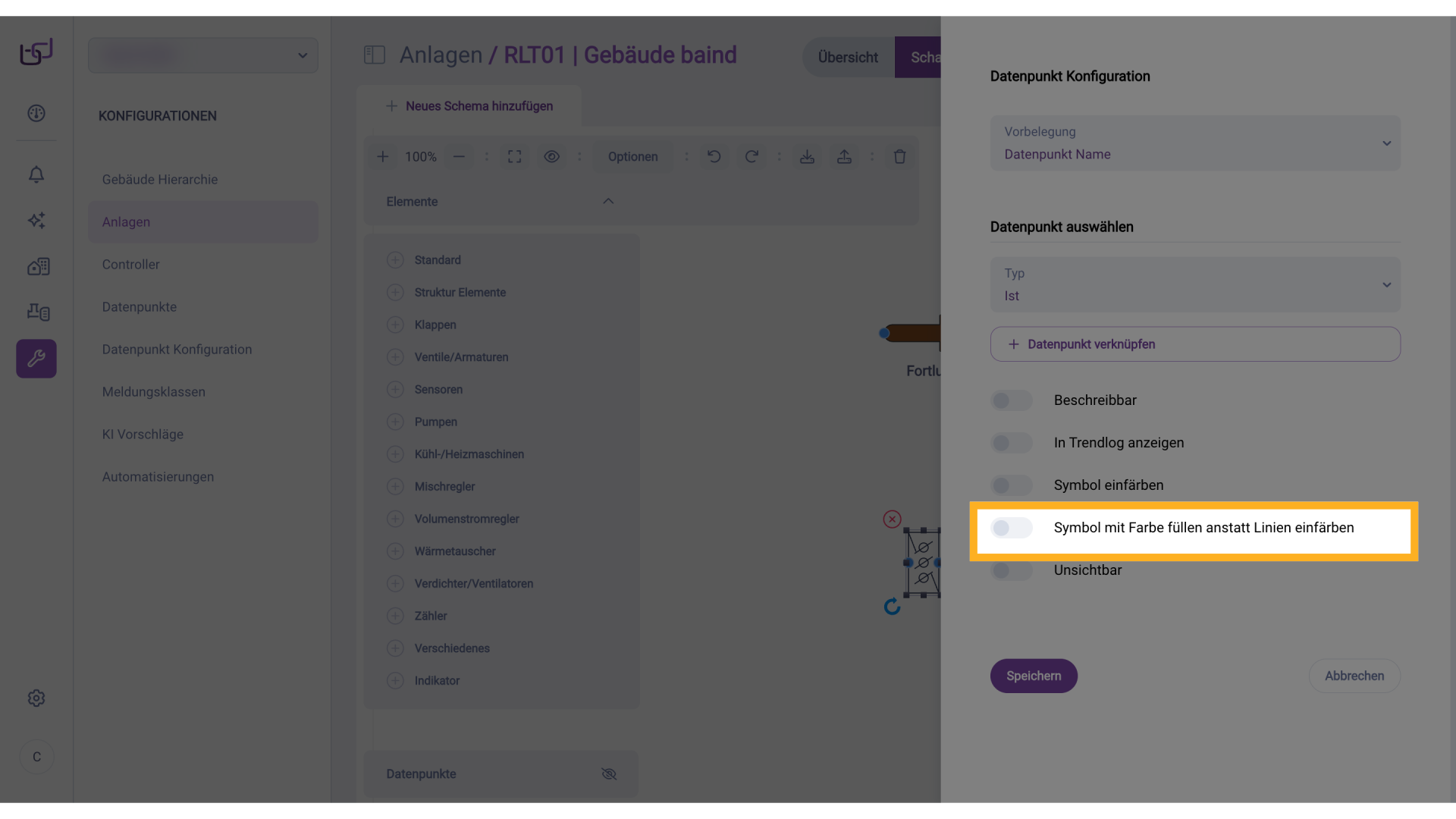 Weitere Datenpunkte hinzufügen