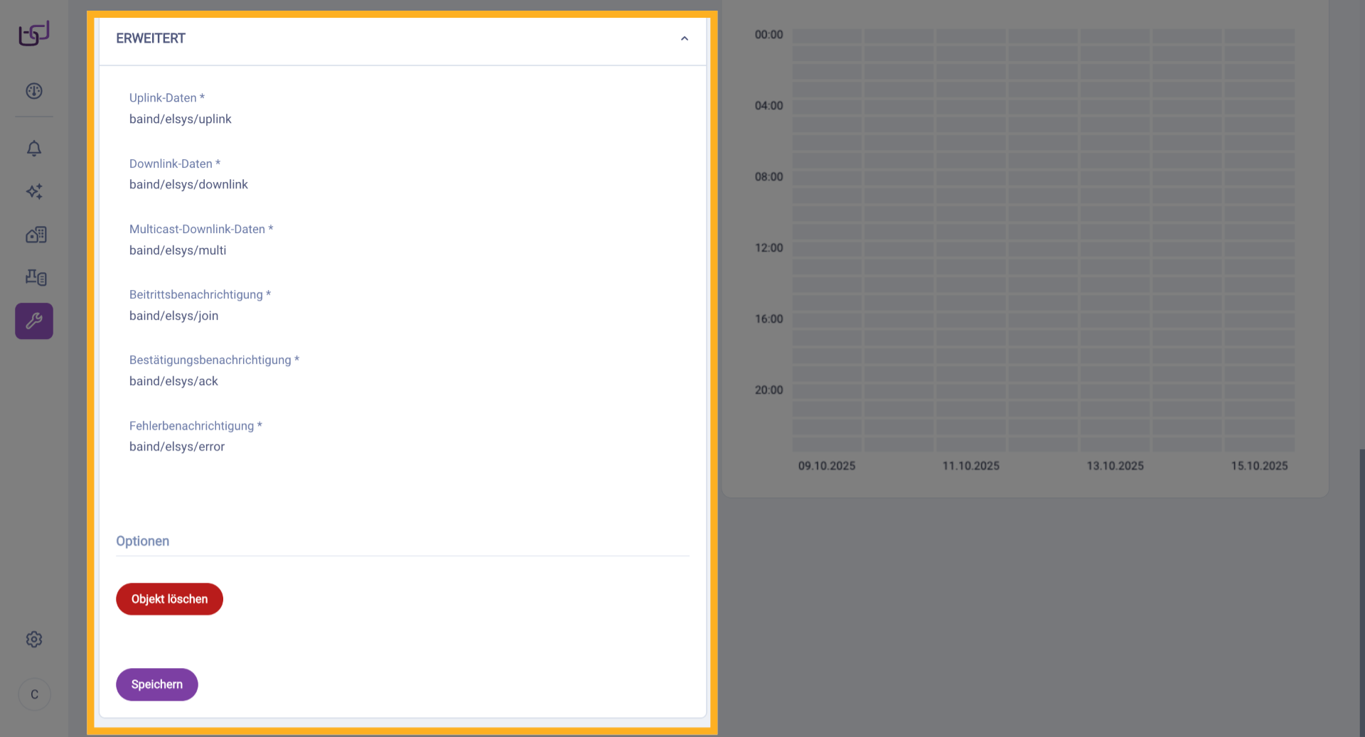 Datenpunktkonfiguration Nochmals Anzeigen