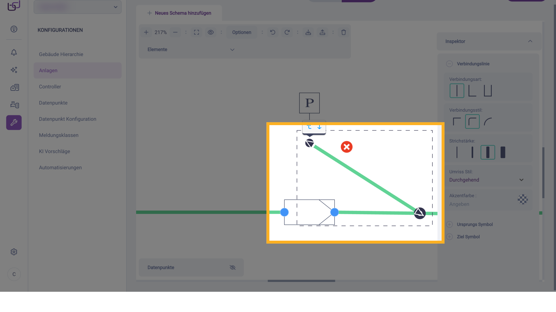 Drucksensor anbinden
