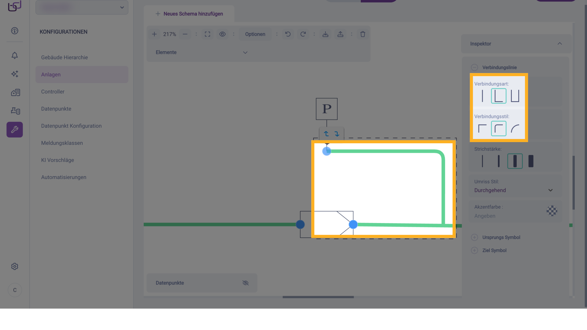 Drucksensor anbinden