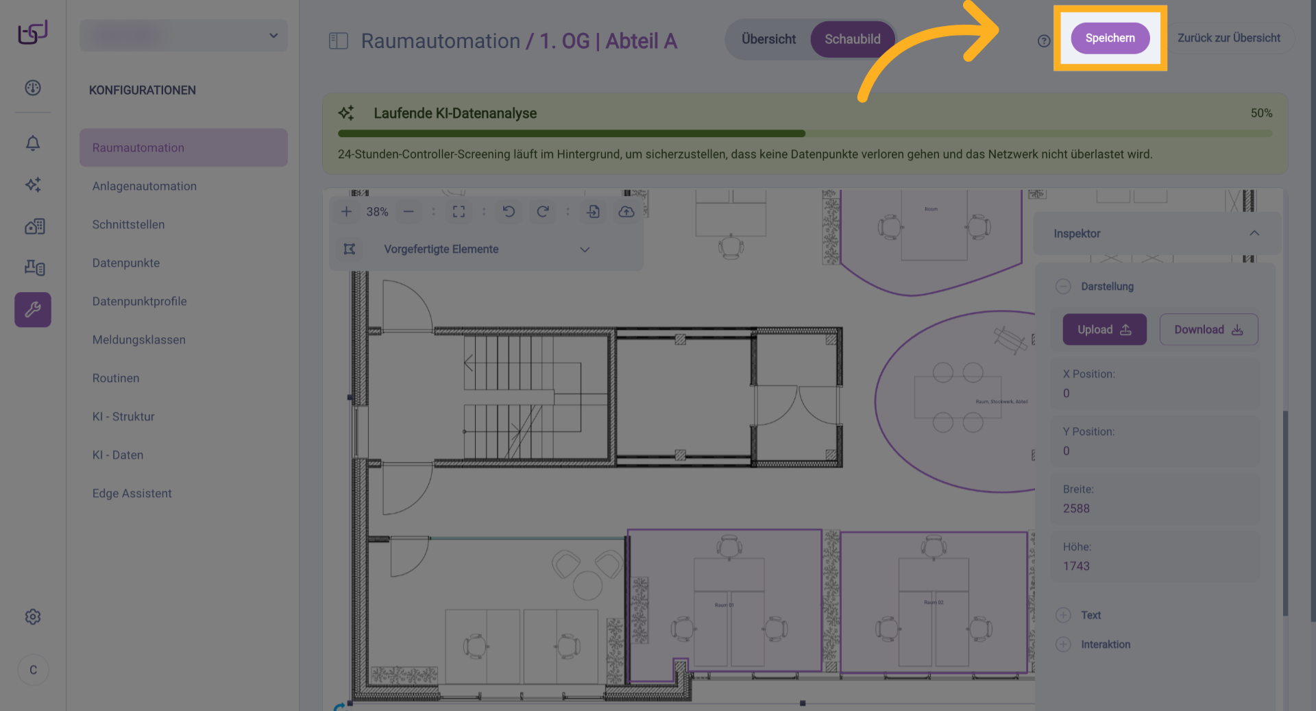 Speichern Der Änderungen