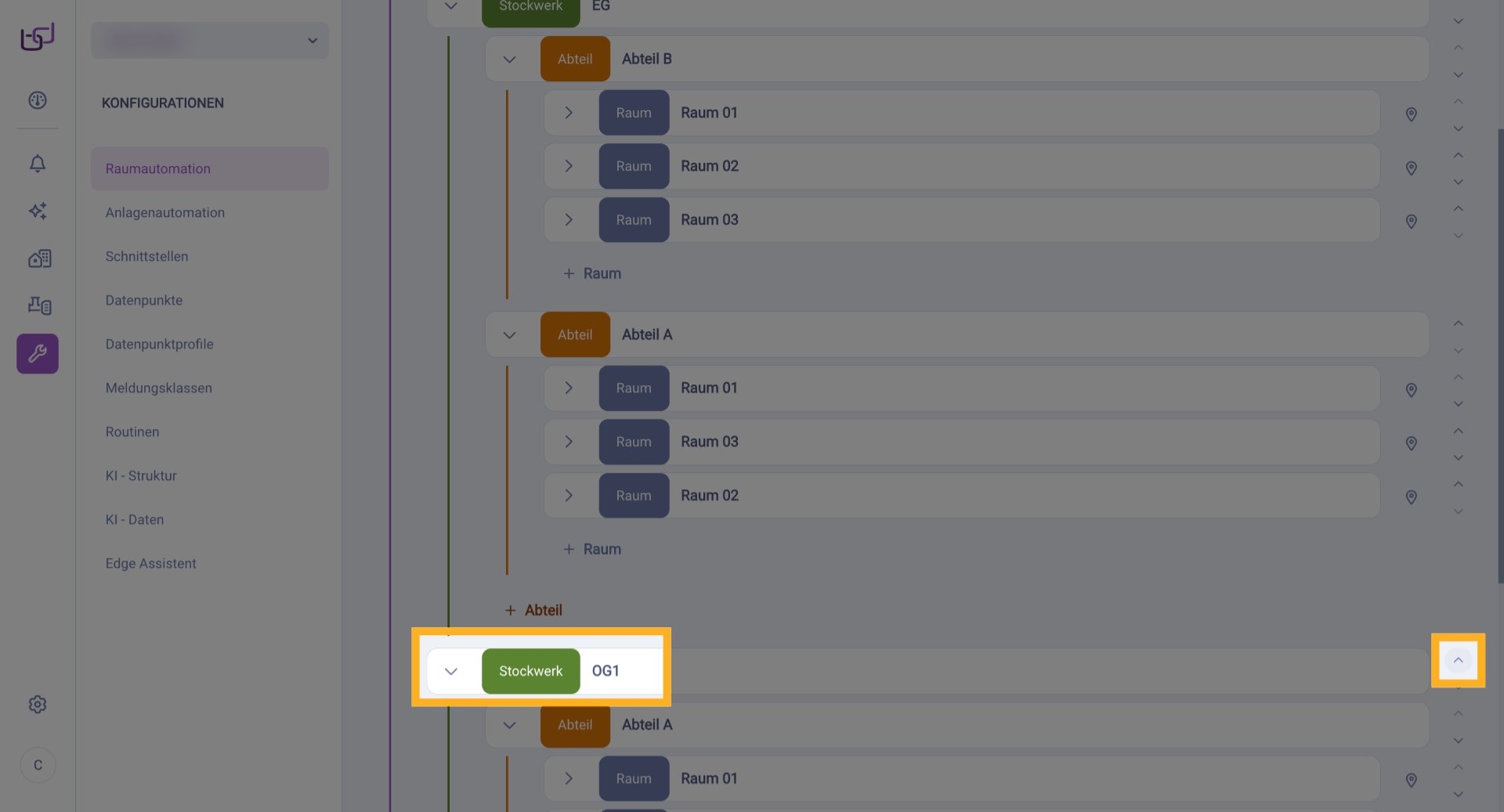 Öffnen Sie die Optionen