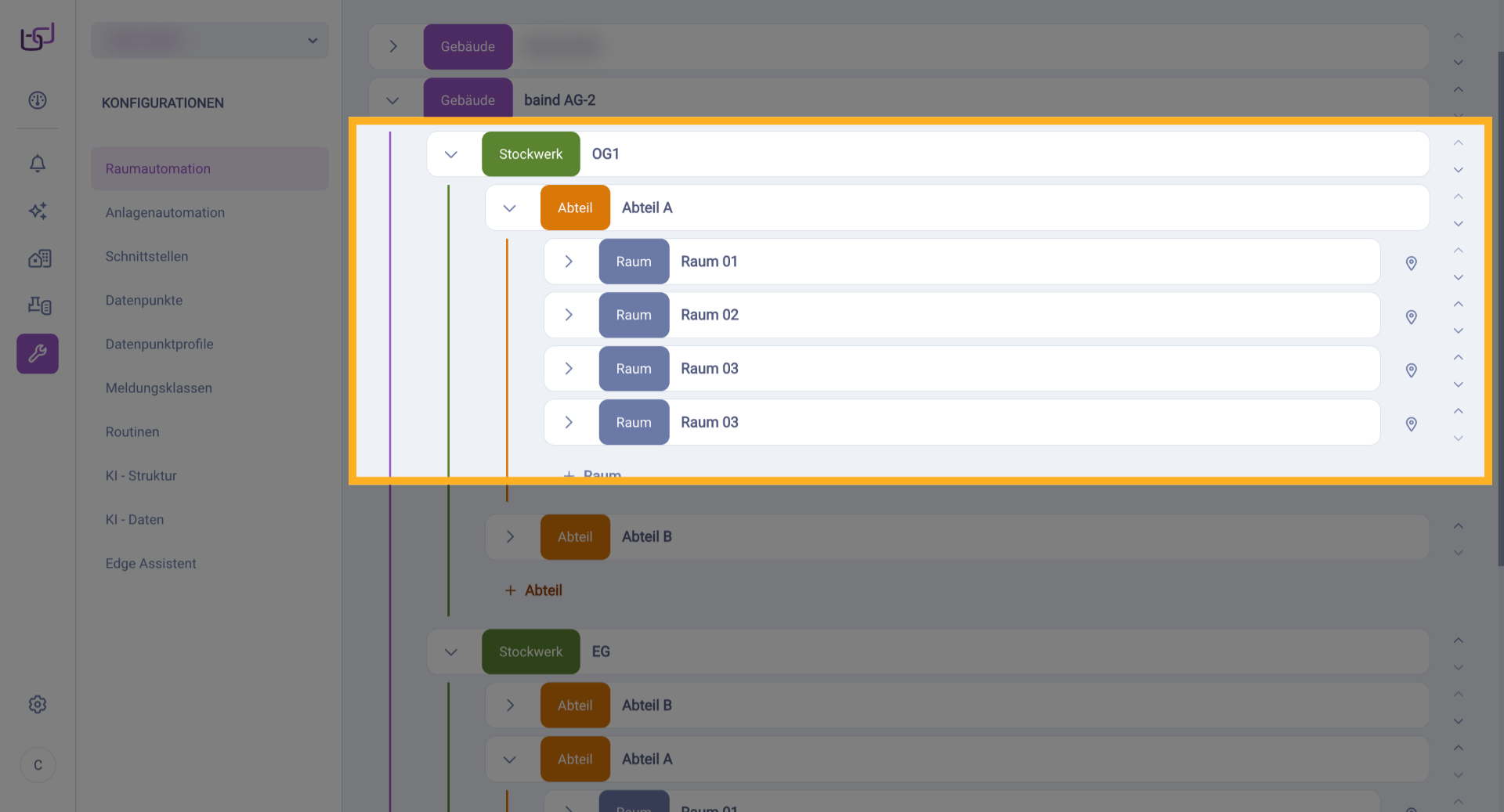 Öffnen Sie die Übersicht